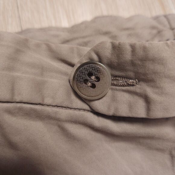 Canali Chino Pants Mens Size 54 (Fit 36x30) Cotton Silk Blend Made in Italy - Picture 3 of 13